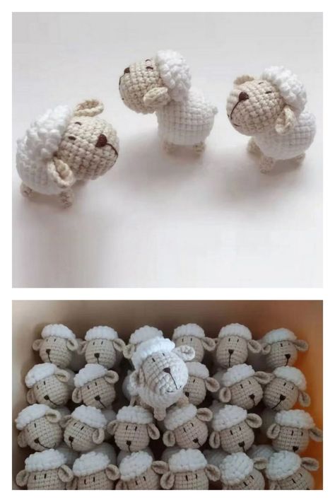 Amigurumi Sheep With Hat Free Pattern-4 16 Mini Crochet Sheep Pattern, Crochet Mini Sheep Free Pattern, Crochet Sheep Amigurumi, Amigurumi Sheep Free Pattern, Sheep Crochet Pattern Free, Sheep Amigurumi Free Pattern, Crochet Sheep Free Pattern, Crochet Sheep Pattern, Sheep Crochet Pattern