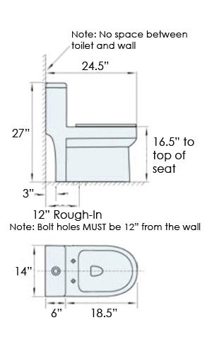 Small Toilet For Small Bathroom (26 Compact Models) Small Toilets, Bathroom Commode, Toilet One Piece, Toilet Dimensions, Toilet Commode, Bathroom Tiny, Bus Stop Design, Tiny House Appliances, Barbie Bathroom