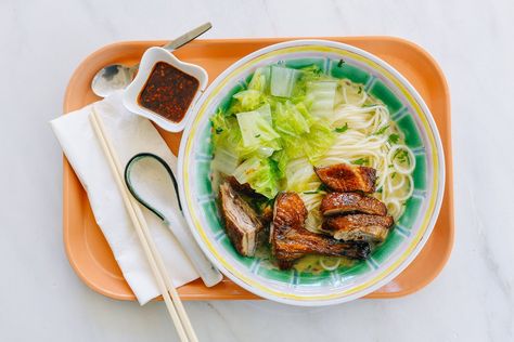 Duck Noodle Soup Duck Noodle Soup, Duck Noodles, Roasted Duck, Wok Of Life, Duck Soup, Woks Of Life, The Woks Of Life, Easy Chinese Recipes, Sour Soup