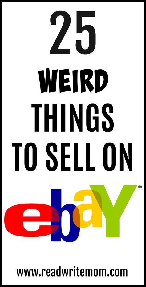 25 weird things to sell on Ebay to make money. Ebay Inventory Organization, Ebay Office, Ebay Gift Card, Ebay Selling Tips, Reselling Business, Ebay Hacks, Ebay Business, Sell Your Stuff, What To Sell