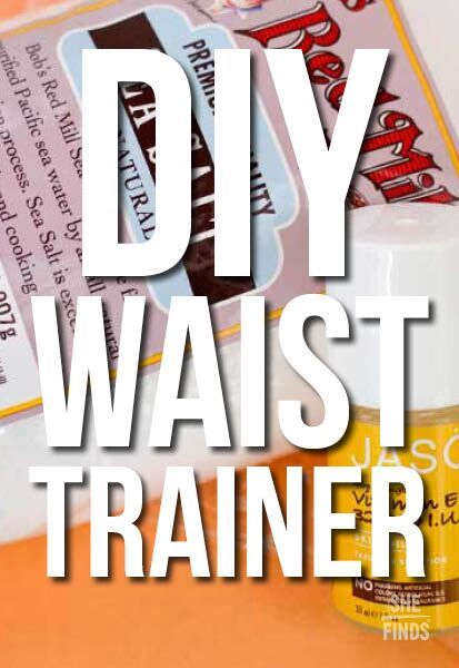 DIY waist trainer Diy Waist Cincher, Diy Waist Trainer, Homemade Body Wraps, Waste Trainer, Flat Stomach Workout, Waist Trimmer, Toning Workouts, Waist Workout, Body Wraps