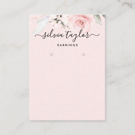 Spray Tan Machine, Mobile Tanning, Tanning Studio, Earring Card Display, Floral Earring, Jewelry Display Cards, Hairstylist Business Cards, Business Card Design Inspiration, Business Card Modern