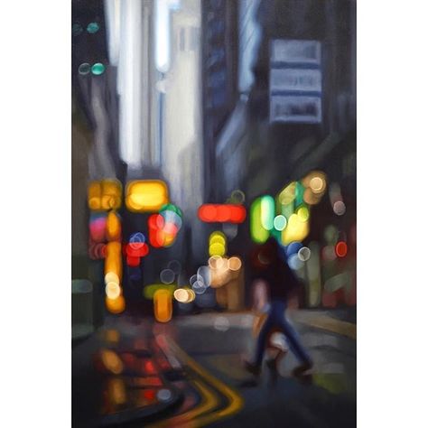 @philipbarlow • Instagram photos and videos Bokeh Art, Distortion Art, Contrast Art, Glitter Aesthetic, Childhood Art, City Artwork, Dream Painting, Reference Pics, Bokeh Lights