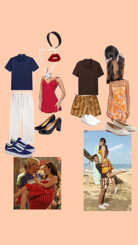 Teen Beach Movie group halloween costume inspo Teen Beach Movie Costumes, Teen Beach Party, Not Another Teen Movie, Beach Costume, Movie Halloween Costume, Friend Costumes, Movie Halloween Costumes, Pretty Halloween Costumes