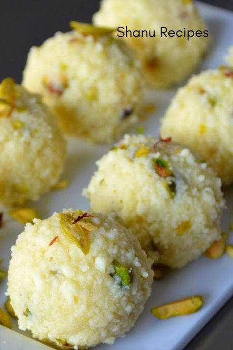 Sweetmeat Recipes, Easy Indian Sweet Recipes, Sweets Indian, Laddoo Recipe, Rasgulla Recipe, Easy Indian Dessert Recipes, Eid Recipes, Easy Indian Dessert, Diwali Sweets Recipe