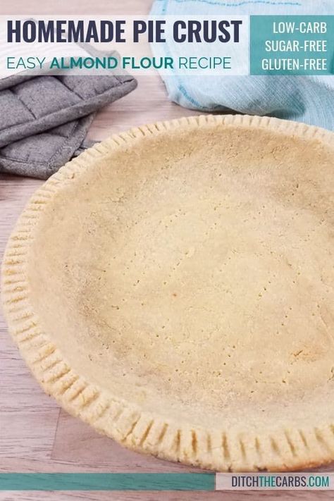 Gf Quiche, Coconut Flour Pie Crust, Low Carb Pie Crust, Almond Flour Pie Crust, Keto Pies, Keto Pie, Yummy Pies, Gluten Free Pie Crust, Cheese Bread Recipe