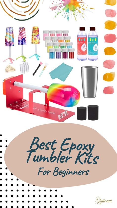 How To Start A Tumbler Business, Epoxy Tumbler Tutorial For Beginners, Diy Epoxy Tumbler For Beginners, How To Make Tumblers For Beginners, How To Epoxy Tumbler Diy, How To Make Tumblers With Epoxy, Tumbler Kits, Making Tumblers For Beginners, Resin Cups