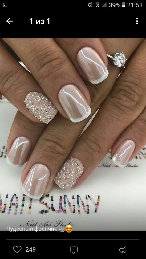 Wedding Nail Art Design, Smink Inspiration, Wedding Nails Design, Nail Art Wedding, Bride Nails, Bridal Nails, Fancy Nails, Nail Arts, Gorgeous Nails