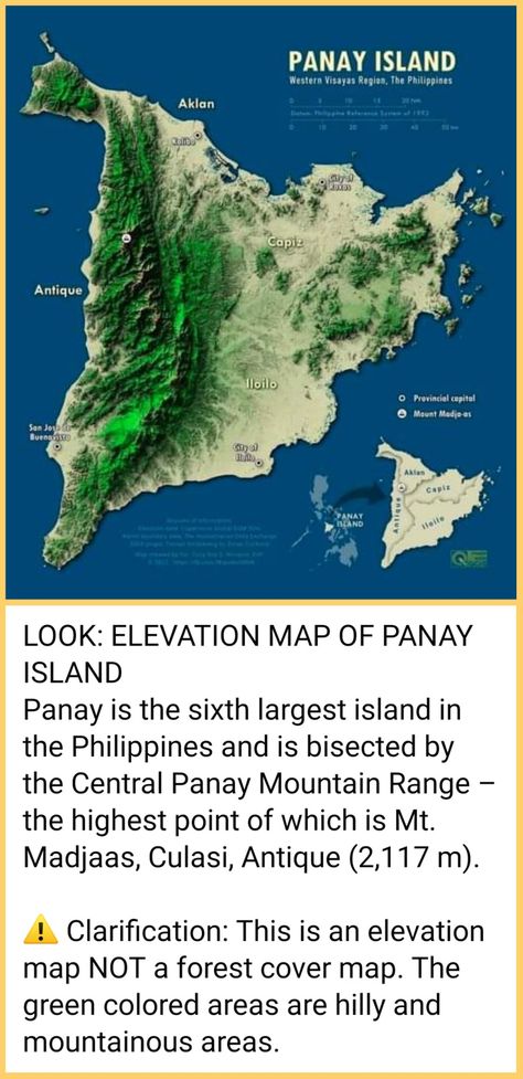 Panay Island, Western Visayas, Elevation Map, Aesthetic Shop, Island Map, San Jose, Philippines, Onyx, Art Painting