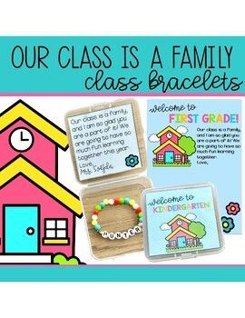 Our Class is a Family Welcome Gift| Bracelet | Open House #thriftyfrugalmom #teachergift #teacherappreciation #cheapgifts #teacher #create #students #gifts. Go for more info 👉https://whispers-in-the-wind.com/top-10-graduation-gift-ideas/?teacher137 Open House For 1st Grade, Student Open House Gifts, Welcome Gift For Kindergarteners, Open House Goodies For Students, Open House Gifts For Students Preschool, Open House Activities For Preschool, Meet The Teacher Student Gifts, Welcome To Kindergarten Gifts, Preschool Open House Ideas