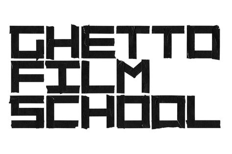 GrandArmy | THE GHETTO FILM SCHOOL | WHEN ALL ELSE FAILS : GAFFER'S TAPE Logos Black And White, Branding System, Best Logos, Gaffer Tape, Nice Ideas, Graphic Projects, Business Innovation, Film School, Great Logos