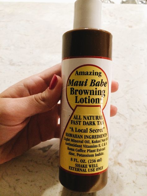 Amazing Maui Babe Browning Lotion- The secret to a tan without a sunburn. Swimmers Ear Remedy, Browning Lotion, Maui Babe Browning Lotion, Tan Tips, Maui Babe, Outdoor Tanning, Tanning Skin Care, How To Tan Faster, Best Tanning Lotion