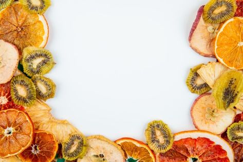 Free Photo | Top view of mix of dried fruits and citruses apple orange kiwi and pineapple slices on white background with copy space Tennis Posters, Pineapple Slices, Herbal Magic, Dry Fruits, Dried Fruits, Dried Fruit, Top View, Free Photo, Kiwi