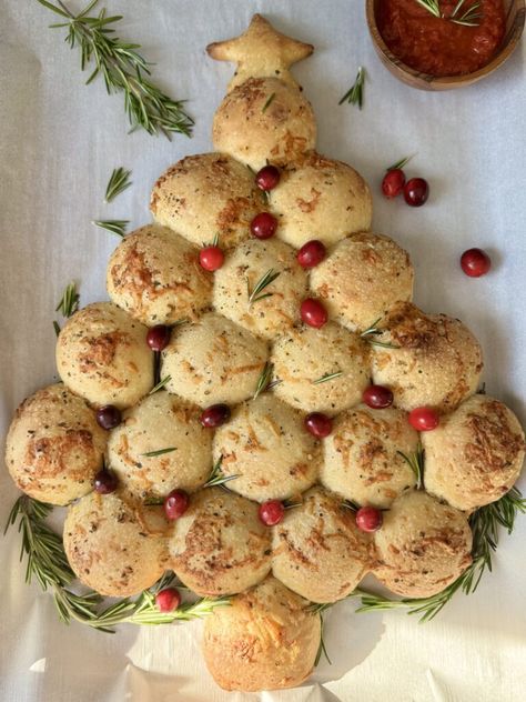 Sourdough Pull-Apart Christmas Tree Rolls Sourdough Christmas Tree Pull Apart, Sourdough Christmas Tree Pull Apart Bread, Sourdough Christmas Tree, Christmas Tree Rolls, Tree Rolls, Pull Apart Christmas Tree, Christmas Sourdough, Sourdough Christmas, Christmas Tree Pull Apart Bread