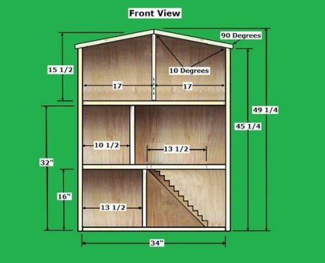 Wood Doll House Plans PDF Plans Dreamhouse Barbie, Dollhouse Plans, Diy Barbie House, Free Barbie, Doll House Plans, Barbie Barbie, Barbie Doll House, Wooden Dollhouse, Barbie Diy