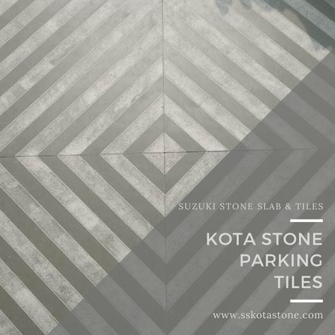 #KotaStoneParkingTiles #KotaStone #ParkingTiles Kota Flooring Pattern, Parking Tiles Texture, Kota Stone Flooring Pattern, Kota Stone Flooring Design, Parking Flooring, Kota Stone Flooring, Industrial Tile, Parking Tiles, Stone Tile Flooring