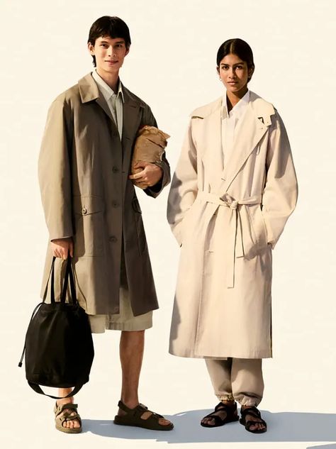 Uniqlo Outfit, Uniqlo U, Christophe Lemaire, Uniqlo Tops, Spring Summer 2023, Modern Wardrobe, 2023 Collection, Studio Shoot, Fashion Books