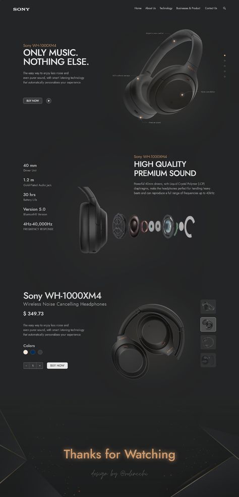 Product Guide Design Layout, Headphone Landing Page, Headphones Web Design, Headphone Website Design, Headphone Branding, Website Product Page Design, Headphone Banner, Headphone Poster, Music Website Design