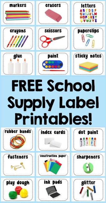 Preschool Organization, Classroom Supplies Labels, Free School Supplies, Prek Classroom, Supply Labels, Classroom Organisation, Classroom Labels, School Supply Labels, School Supply