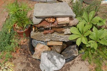 In 8 easy steps I show you how to build a cascading, clay pot fountain. This unique, 2-tiered, inexpensive water feature uses a tilted pot as a spout. Small Rock Waterfall, Homemade Waterfall, Small Waterfalls, Outdoor Waterfalls, Outdoor Water Features, Rock Waterfall, Small Water Features, Fountains Backyard, Pond Waterfall