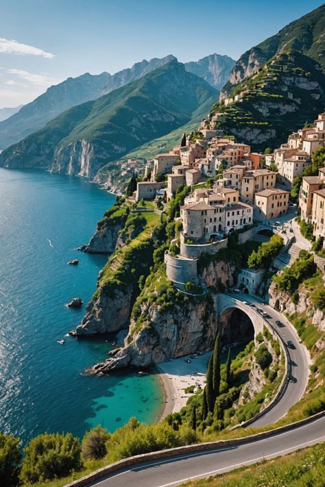 The Most Scenic Road Trips in Italy You Need to Take! Most Beautiful Places In The World, Tuscany Aesthetic, Trips In Europe, Medieval Towns, Europe Nature, Italy Landscape, Scenic Road Trip, Scenic Roads, Places In Italy