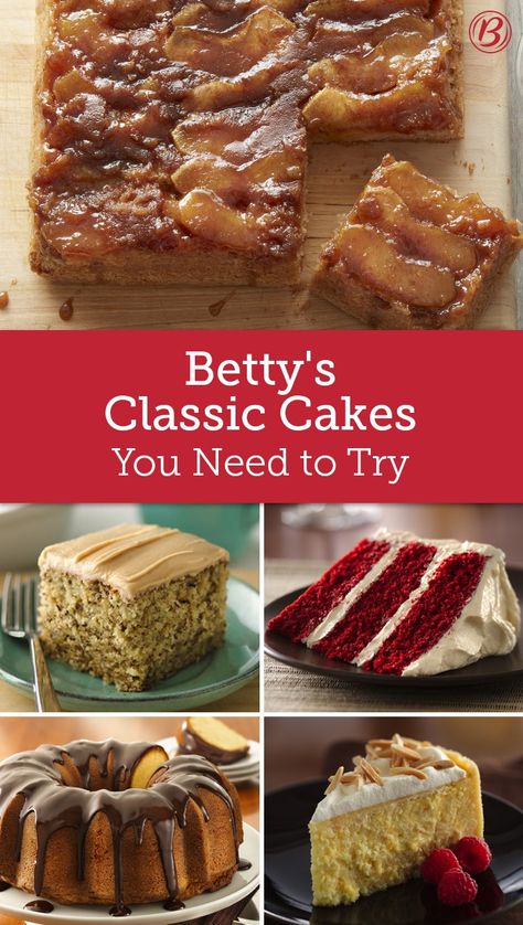 Valerie Bertinelli Cake Recipes, Betty Crocker Dessert Recipes, Betty Crocker Recipes Desserts, Vintage Betty Crocker Recipes, Stacked Desserts, Betty Crocker Cake Mix Recipes, Moist Spice Cake, Lost Recipes, The Best Cake Recipes