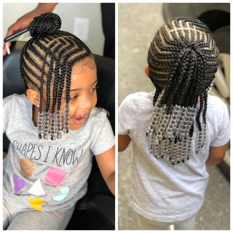 Girls Braided Hairstyles Kids, Kids Cornrow Hairstyles, Black Baby Girl Hairstyles, Easter Hairstyles For Black Women, Toddler Braided Hairstyles, Black Kids Braids Hairstyles, Cute Toddler Hairstyles, Kids Easter Hairstyles, Girly Hairstyles