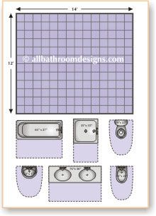 Small Bathroom Layout, Bathroom Layouts, Modern Floor Plans, Bathroom Plans, Bathroom Floor Plans, Basement Bathroom, Bathroom Redo, Bad Design, Bathroom Layout