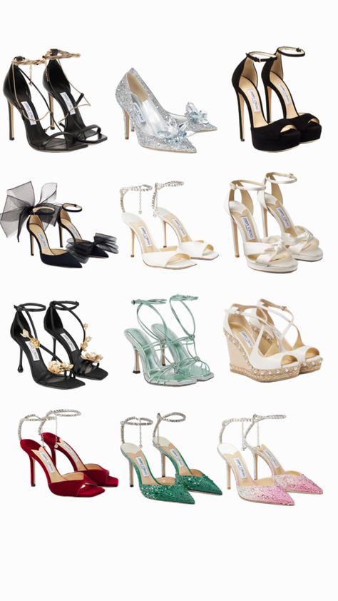 Aesthetic Hills Shoes, Hollywood Shoes High Heels, Shiny High Heels Aesthetic, Chic High Heel H&m Heels, Runway Heels Aesthetic, Bridal Boutique Interior, Elegant Shoes Heels, Mermaid Shoes, Cute Shoes Heels