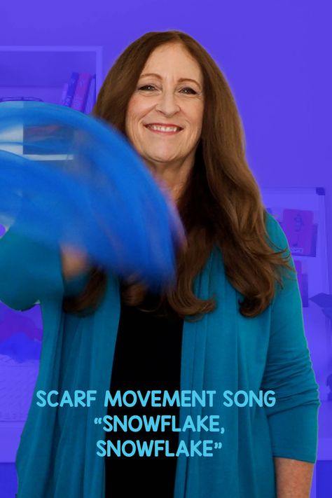 Here's an easy scarf movement song tutorial for all my music and movement teacher friends. It's a song called "Snowflake, Snowflake" This activity is best for Preschool, Kindergarten -through 2nd grades. I use this song as a warm up for scarf movement or a cool down. I also share the hand actions. This is a complete movement activity you can do with your Preschool and Kindergarten through 2nd grade classes. WATCH ON THE SING PLAY CREATE TEACHING TIPS CHANNEL Snowflake Song, Kindergarten Music Lessons, Movement Songs, Winter Music, Music Class Activities, Kindergarten Music, Preschool Music, Movement Activities, Elementary Music Classroom