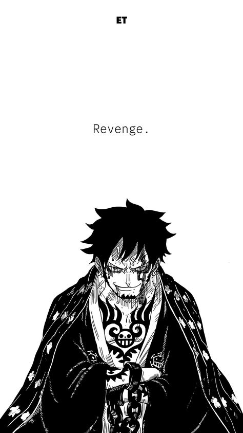 One Piece Manga Wallpaper, Trafalgar Law Wallpapers, One Piece Aesthetic, One Piece Bounties, Black And White One Piece, رورونوا زورو, Manga Wallpaper, One Piece Tattoos, One Piece Cartoon