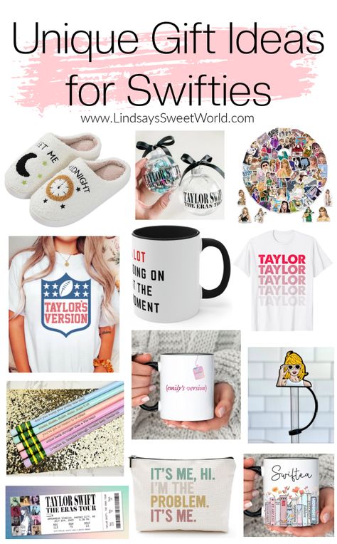 Lindsay's Sweet World: Unique Gift Ideas for Taylor Swift Fans AKA Swifties Gifts For Swifties, Taylor Swift Gifts, Amazon Prime Day, Taylor Swift Fan, Prime Day, Shoe Art, Unique Gift Ideas, Embroidery Hoop, Gift Giving