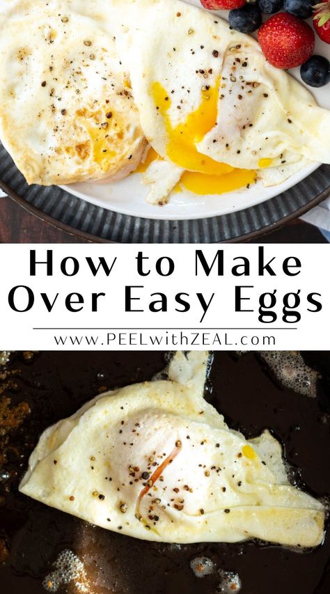 Whether you call them over easy eggs or eggs over easy, let me enlighten you on the art of making the best-fried egg over easy. It's a delicate dance between perfectly firm egg whites and a luscious, creamy yolk Egg Over Easy, Eggs Over Easy, Fried Egg Recipes, Perfect Fried Egg, Better Breakfast, Serving Ideas, Over Easy Eggs, Gluten Free Sides Dishes, Homemade Waffles