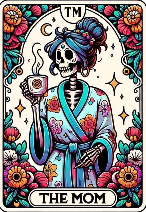 Victorian Skull Art, Tarot Cards Wallpaper Iphone, Skeleton Tarot, Funny Tarot, Illustrations Art, Cards Art, Tarot Cards Art, Skeleton Art, Skull Wallpaper