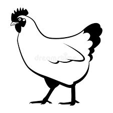 Black And White Chickens, Black And White Clip Art, Clip Art Black And White, Presidential Portraits, Wings Icon, Black And White Cartoon, Cartoon Photo, Chicken Art, Black Silhouette