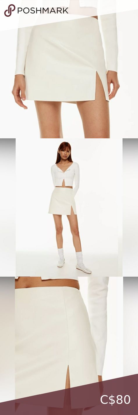 Aritzia Sunday Best Tatiana Vegan Leather High-Waisted Mini Skirt Best Dresses, Vegan Leather, Mini Skirt, Mini Skirts, Dress Es, Dresses Skirts, High Waisted, Skirt, Outfit Inspo