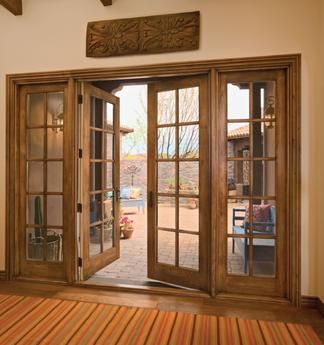 Wood French Doors Exterior, Wood French Doors, Wooden French Doors, Homemade Hamburger, French Doors Exterior, French Doors Patio, Entrance Door Design, Hamburger Helper, Wooden Door Design