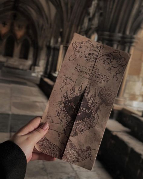 The Marauders Map, Fem Harry, Severus Snape And The Marauders, Harry Potter Marauders Map, Marauders Map, Harry Potter Merchandise, Harry Potter Gifts, Harry Potter Marauders, Mischief Managed