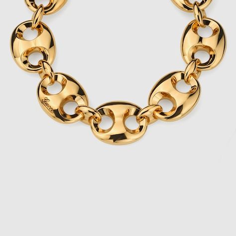 Gucci Marina chain necklace Gucci Chain Necklaces, Classic Gucci Chain Jewelry, Gucci Jewelry With Adjustable Chain, Luxury Gucci Chain Bracelet, Gucci Metal Chain Jewelry, 3d Cube, Group Gifts, Gucci Gucci, Gift Exchange