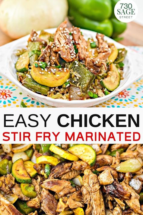 Stir Fry Marinade, Chicken Stir Fry Marinade, Fried Chicken Marinade, Chicken Thigh Stir Fry, Chicken Stir Fry Sauce, Asian Marinade For Chicken, Chicken Thigh Marinade, Easy Chicken Stir Fry, Old Fat