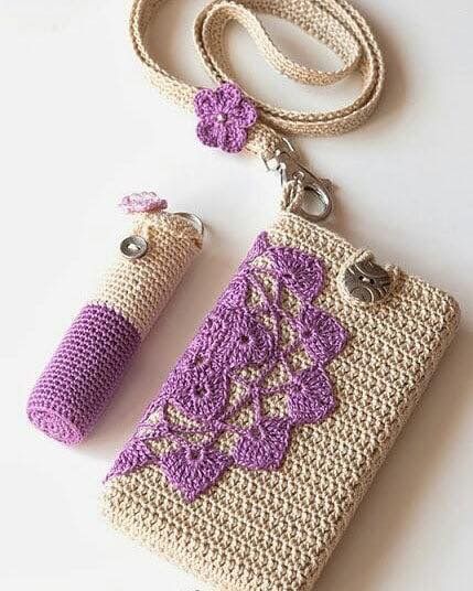 Bible Crochet, Crochet Phone Cover, Crocheted Purse, Crochet Phone Cases, Crochet Mobile, Crochet Case, Confection Au Crochet, Free Crochet Bag, Crochet Pouch