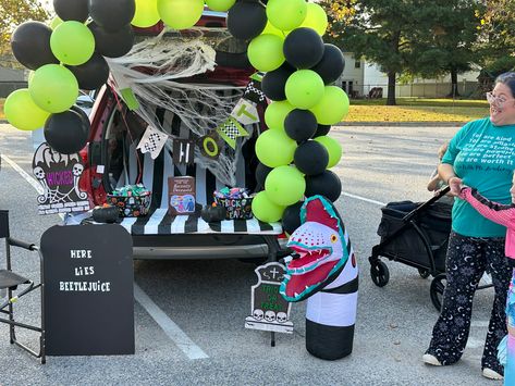 Beatle Juice Trunk Or Treat, Trunk Or Treat Beetlejuice Ideas, Beetlejuice Halloween Trunk Or Treat, Beatle Juice Trunk Or Treat Ideas, Beetlejuice Trunk Or Treat Ideas For Suv, Beetlejuice Trunk Or Treat Ideas For Cars, Beetle Juice Trunk Or Treat Ideas, Trunk Or Treat Beetlejuice, Trunk Or Treat Ideas For Cars Beetlejuice