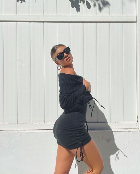 Fatherkels Instagram, Kelsey Calemine, Instagram Happy Birthday, Kylie Jenner, Picture Video, Fashion Nova, Sweater Dress, Happy Birthday, Mirror Selfie