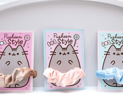 Vivian's Pusheen "8 is Gr8" Birthday | CatchMyParty.com Pusheen Themed Birthday Party, Pusheen Birthday Party Decorations, Pusheen The Cat Birthday Party, Pusheen Party Ideas, Pusheen Party Decorations, Pusheen Cat Birthday Party Ideas, Pusheen Birthday Party Ideas, Pusheen Birthday Party, Birthday Pusheen