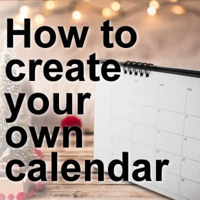 How to create your own calendar | Scrapbook Campus How To Make A Calendar, Creative Calendar Design Layout, Photo Calendar Diy, Homemade Calendar, Calendar Design Layout, Calendar Scrapbook, Scrapbook Calendar, All The Months, Tutorial Class