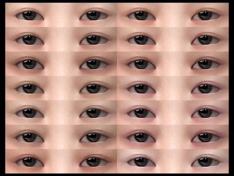 Sims 4 set of brown contacts & eyelids Sims 4 Eyelids Preset, Monolids Sims 4 Cc, Sims4 Eyelid Cc, Sims 4 Cc Realistic Eye Shape, Asian Eye Sims 4 Cc, The Sims 4 Eye Shape Cc, Sims 4 Cc Maxis Match Asian Eyes, Sims 4 Cc Skin Details Eye Bags, Sims Eyes Preset Cc