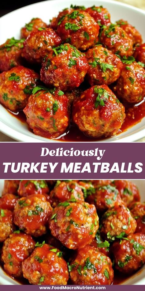 These juicy turkey meatballs are packed with flavor and a healthier alternative to traditional beef meatballs. Perfect for a family dinner or meal prep, they’re easy to make, high in protein, and full of savory goodness. Serve with your favorite sauce for a meal everyone will love! Alternative Christmas Meals, Juicy Turkey Meatballs, Healthy Meat Meals, Meatball Meal Prep, Turkey Meatballs Healthy, Healthy Meatballs, Juicy Turkey, Meat Meals, Healthy Meats