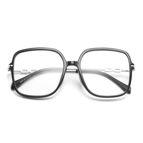 Oversized Eyeglasses Frames, Oversized Glasses Frames, Oversized Glasses, Square Eyeglasses, Exude Confidence, Fashion Eyewear, Facial Features, Cat Eye Glasses, Eyewear Fashion