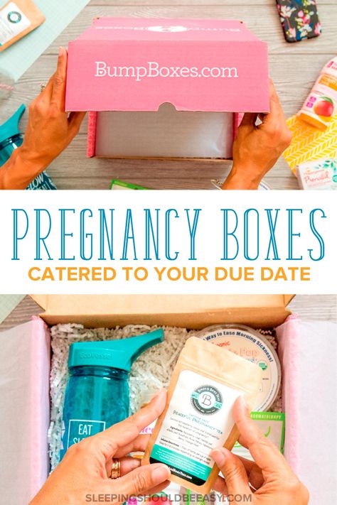 Pregnancy isn't always easy on moms. Make your nine months more comfortable and fun with Bump Boxes, a pregnancy box subscription tailored to your due date! Pregnancy Date, Bump Box, Pregnancy Routine, Neuer Monat, Pregnancy Hacks, Pregnancy Info, Baby Kicking, Pregnancy Information, Pumping Moms