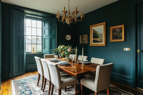 12 Best Jewel Tone Paint Colors: Vibrant Hues for Every Room Behr Equilibrium Paint Color, Valspar Forest Symphony, Victorian Blue Paint Color, Hidden Sapphire Paint, Farrow And Ball Teal Paint, Stormy Paint Colors, Teal Accent Wall Dining Room, Jewel Tone Color Palette Sherwin Williams, Behr Shipwreck Paint Color